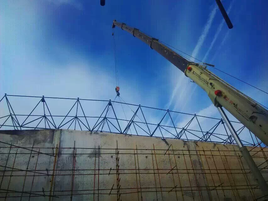 顺义食堂网架结构工程